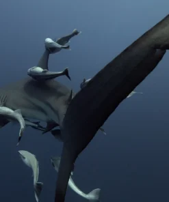 Aliwal Shoal Rear View of Shark and Tail