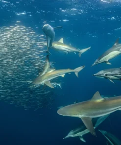 sardine run sardines sharks and dolphins