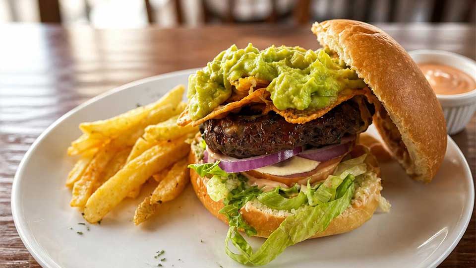 Nachos-Burger